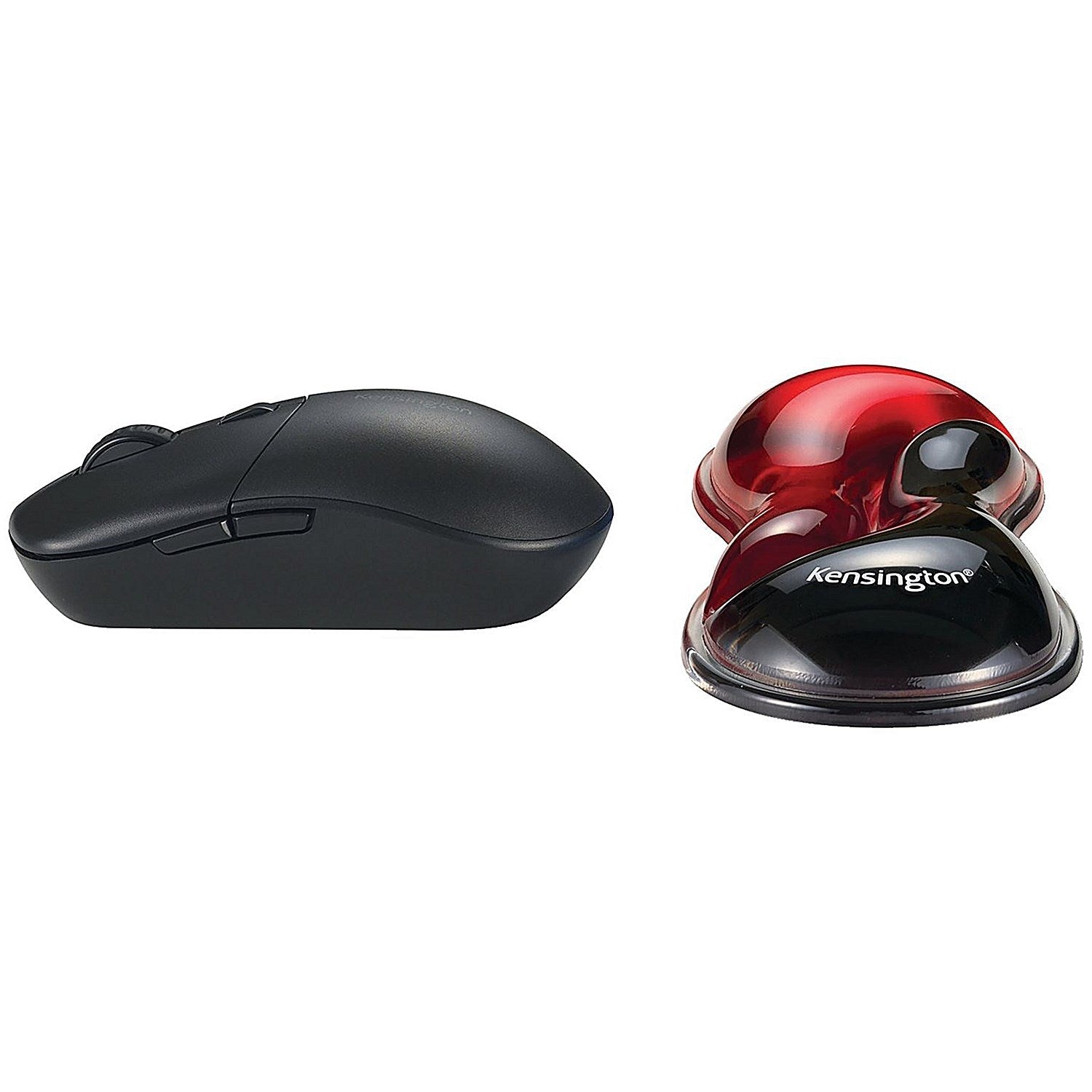 Kensington Slim Duo Gel Mouse/Trackball Wrist Rest Red Easy2Order : AC62440