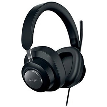 Kensington H2000 Universal Over Ear Wired Headset, USB-C, Black