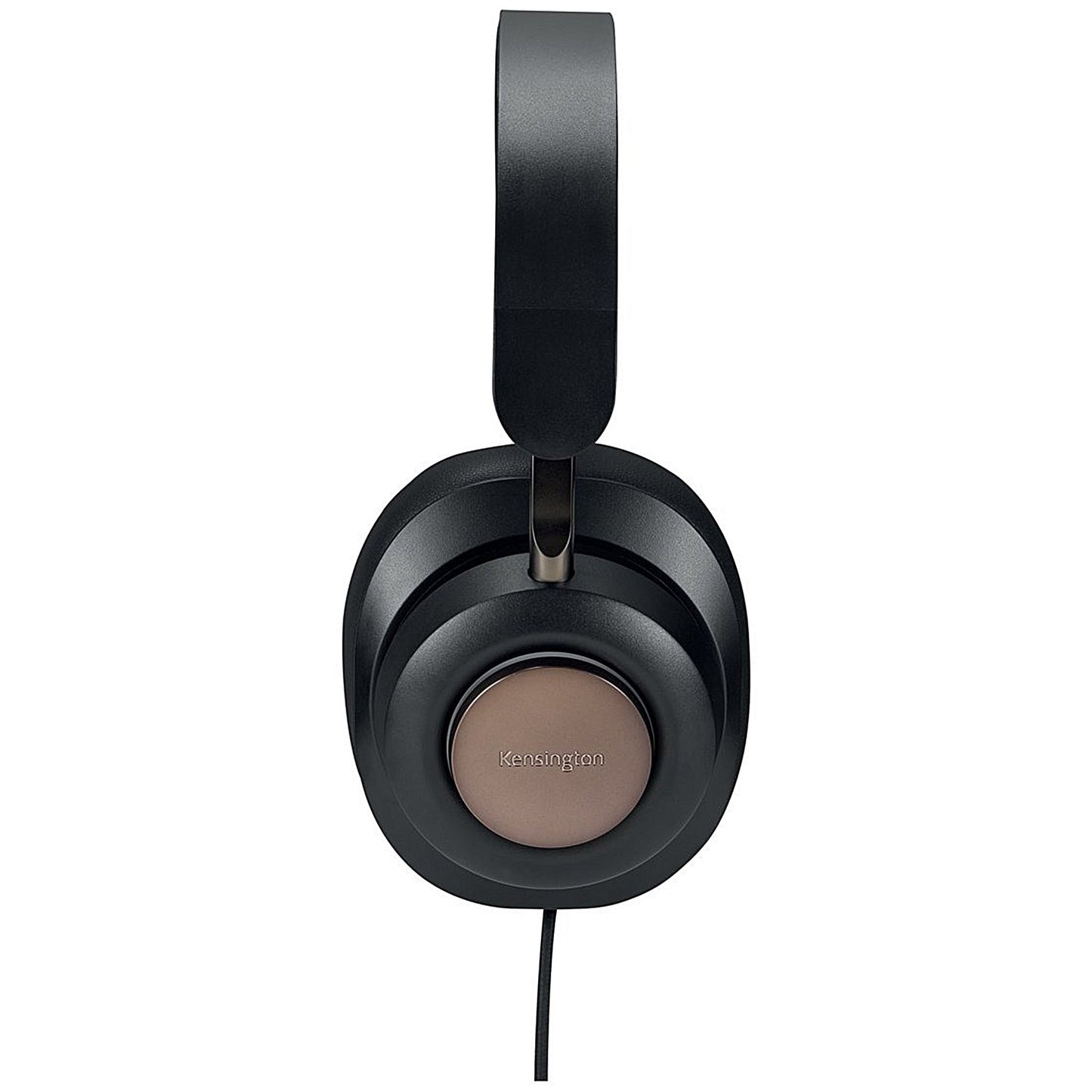 Kensington H2000 Universal Over Ear Wired Headset, USB-C, Black