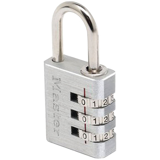 Master Lock Aluminium Combination Padlock, 30mm