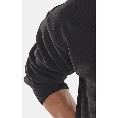Beeswift Acrylic V-Neck Sweater, Black, Medium Easy2Order : ACSVBLM