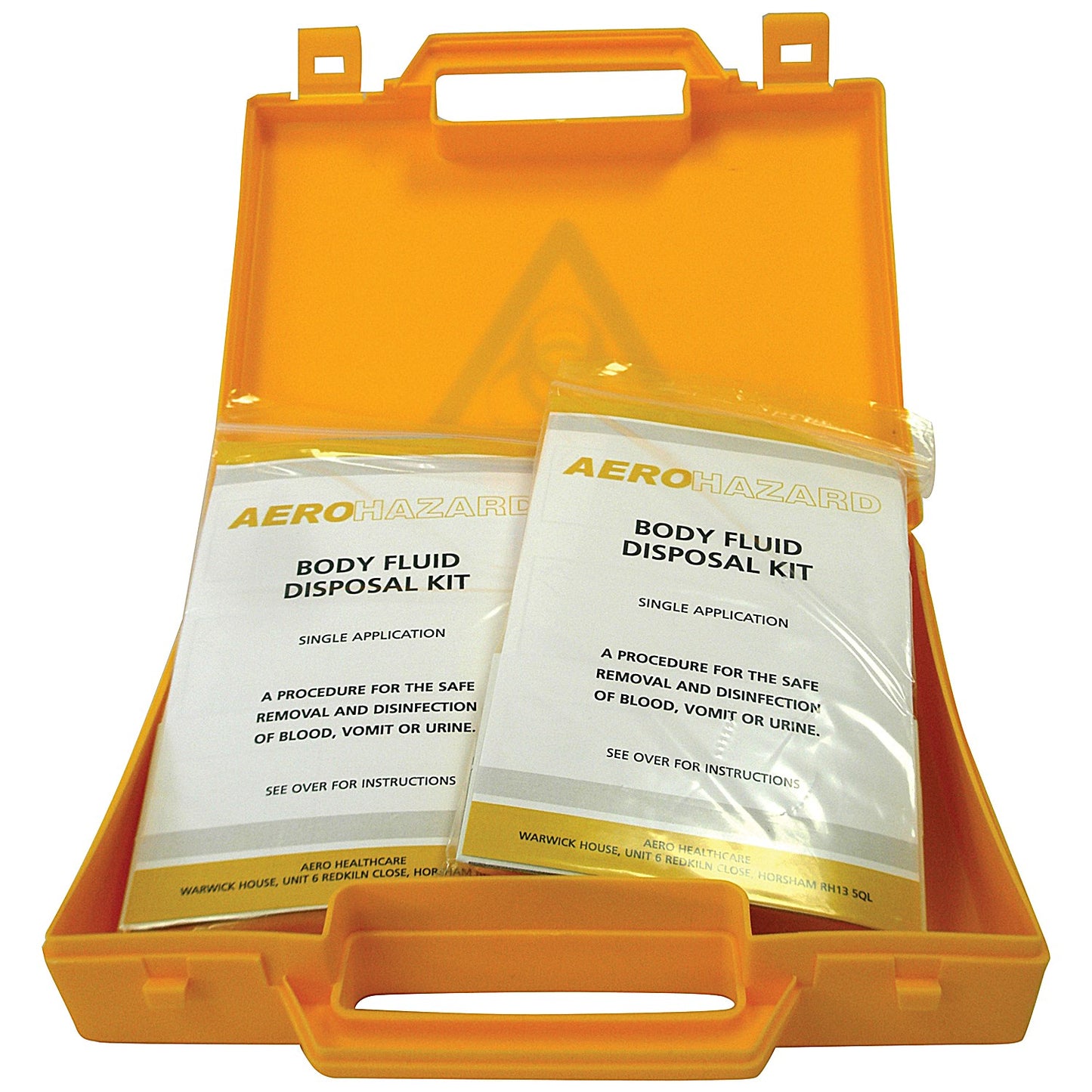 Aero Hazard Yellow Body Fluid Spillage Kit