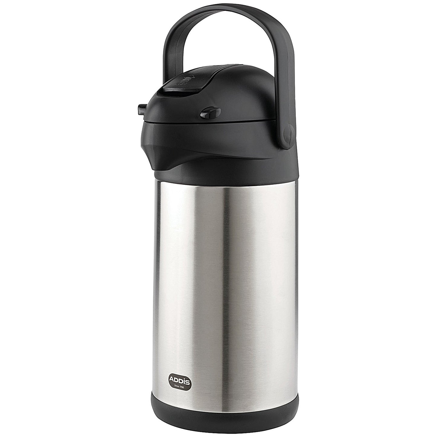 Addis Chrome President Pump Pot Vacuum Jug, 3 Litres