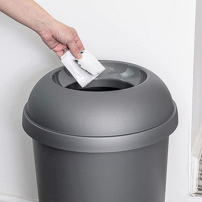 Addis Open Top Bin Base, 50 Litre, Metallic