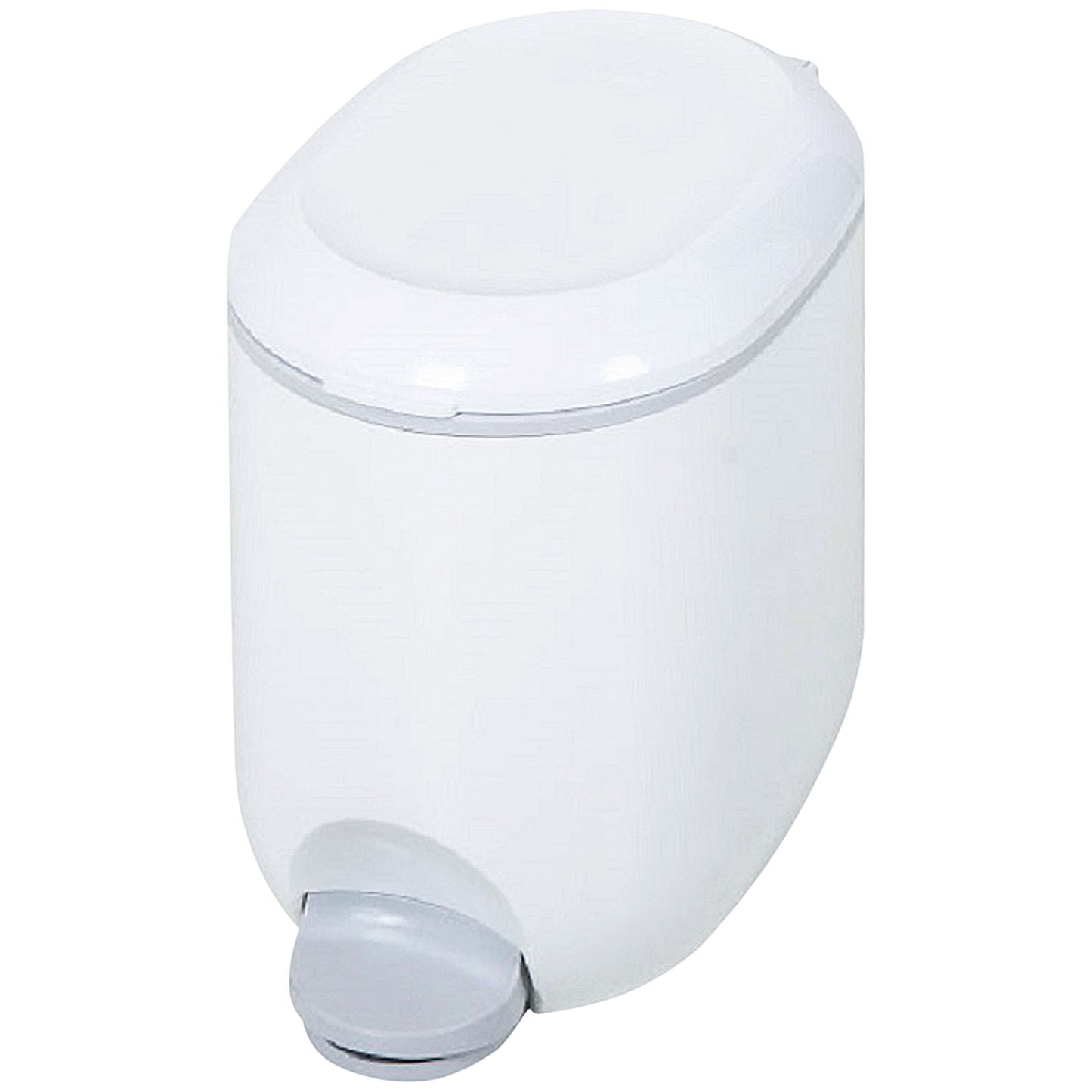 Addis Bathroom Pedal Bin, 3.5 Litres, White