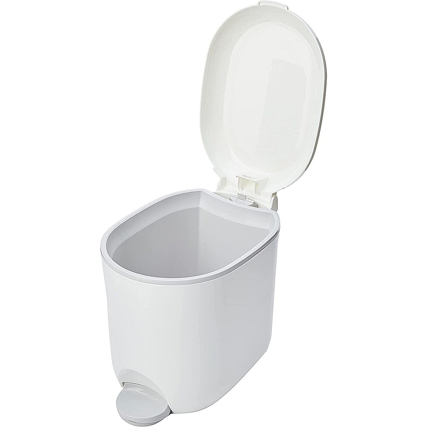 Addis Bathroom Pedal Bin, 3.5 Litres, White