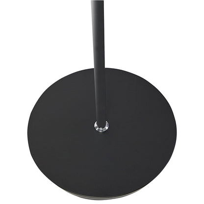 Alba Slim LED Floor Lamp, Round Head, 3000 Lumens, 30W, Black
