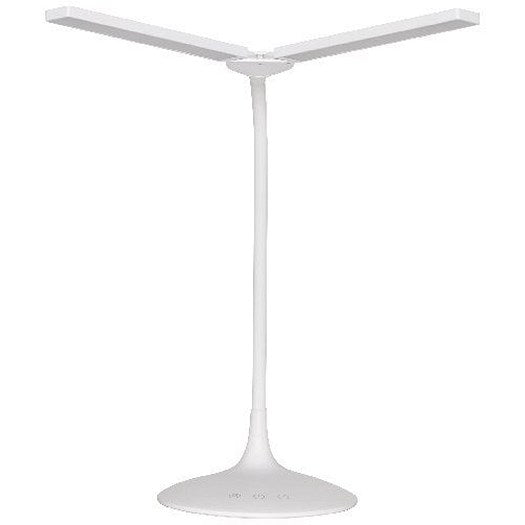 Alba Nomad Two Head Desk Lamp White