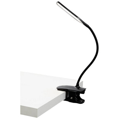 Alba LED Wireless Desk Lamp with Desk Top Clamp, Black Easy2Order : ALB01773