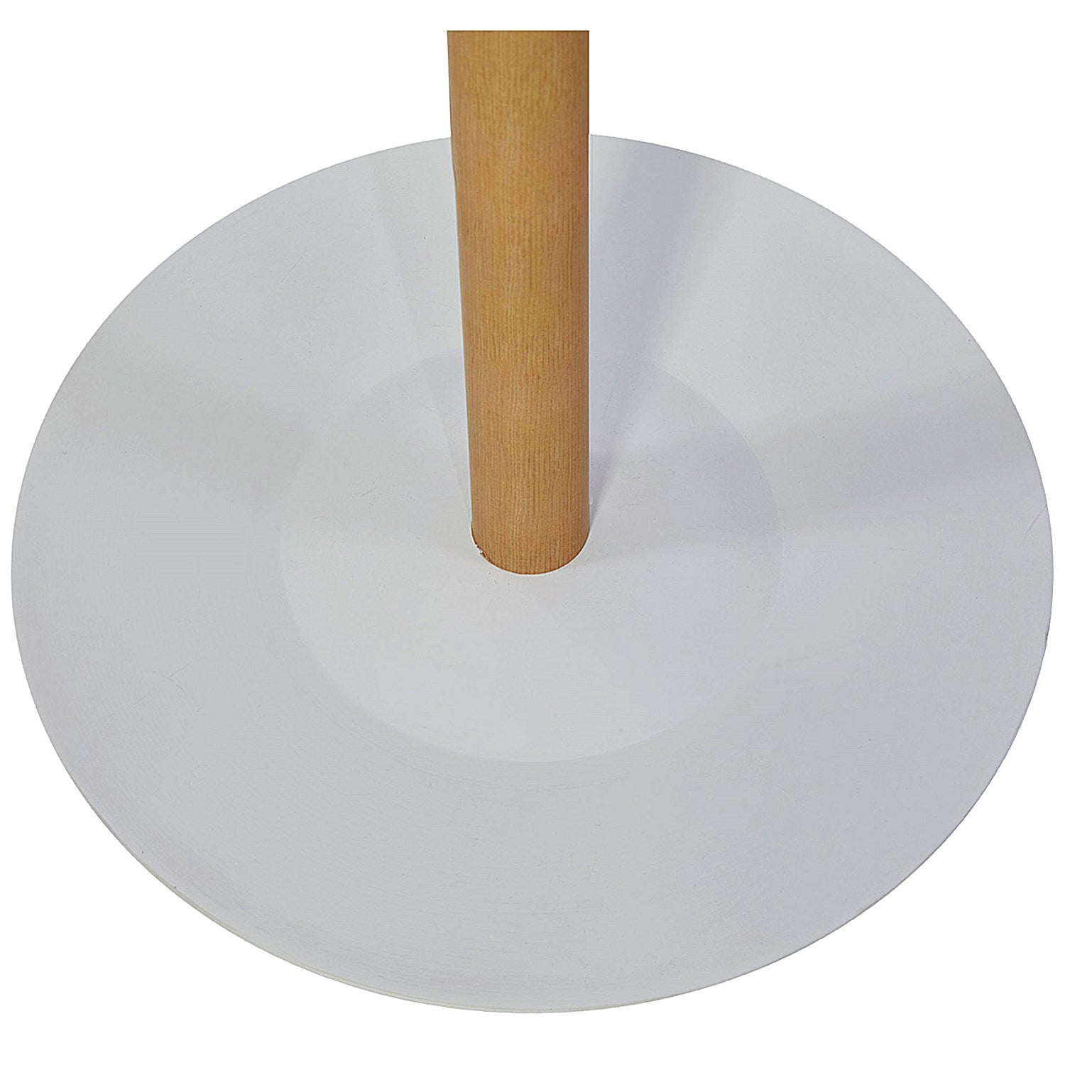 Alba Coat Stand 350x350x1750mm Beech/White