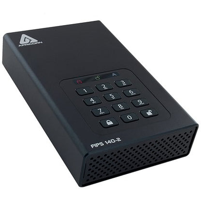 Apricorn Aegis Padlock DT 256-Bit AES-XTS Encryption External Hard Drive, 4TB