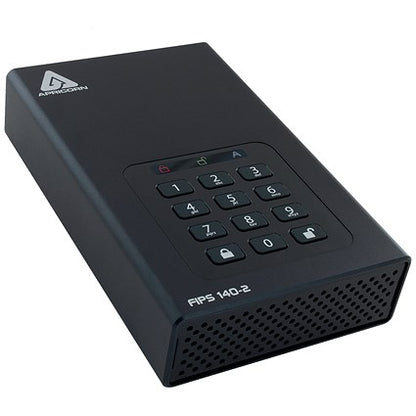 Apricorn Aegis Padlock DT 256-Bit AES-XTS Encryption External Hard Drive, 2TB