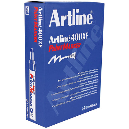 Artline 400 Bullet Tip Paint Marker Medium Yellow (Pack of 12) A4006