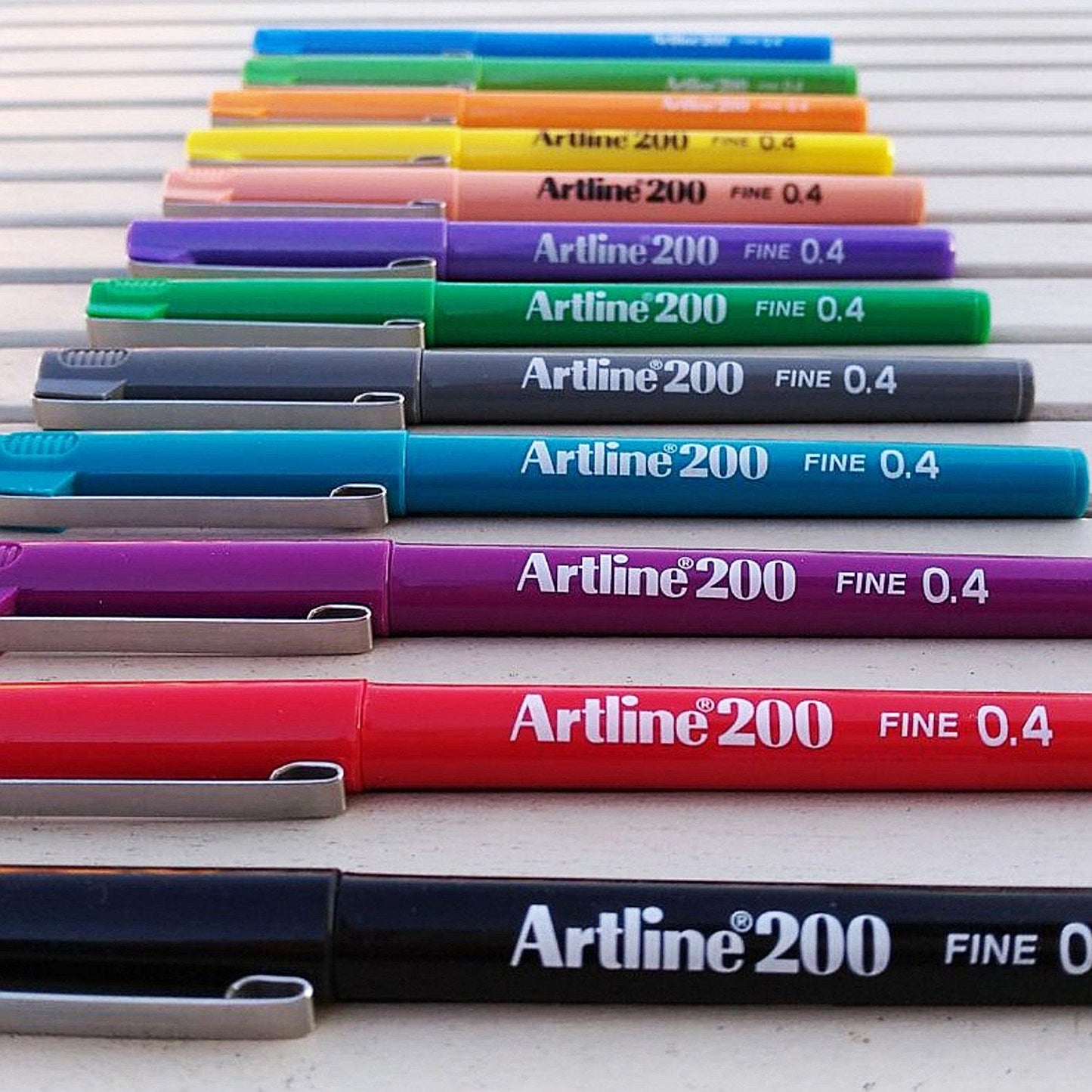 Artline 200 Fineliner, Blue, Pack of 12 Easy2Order : AR83026