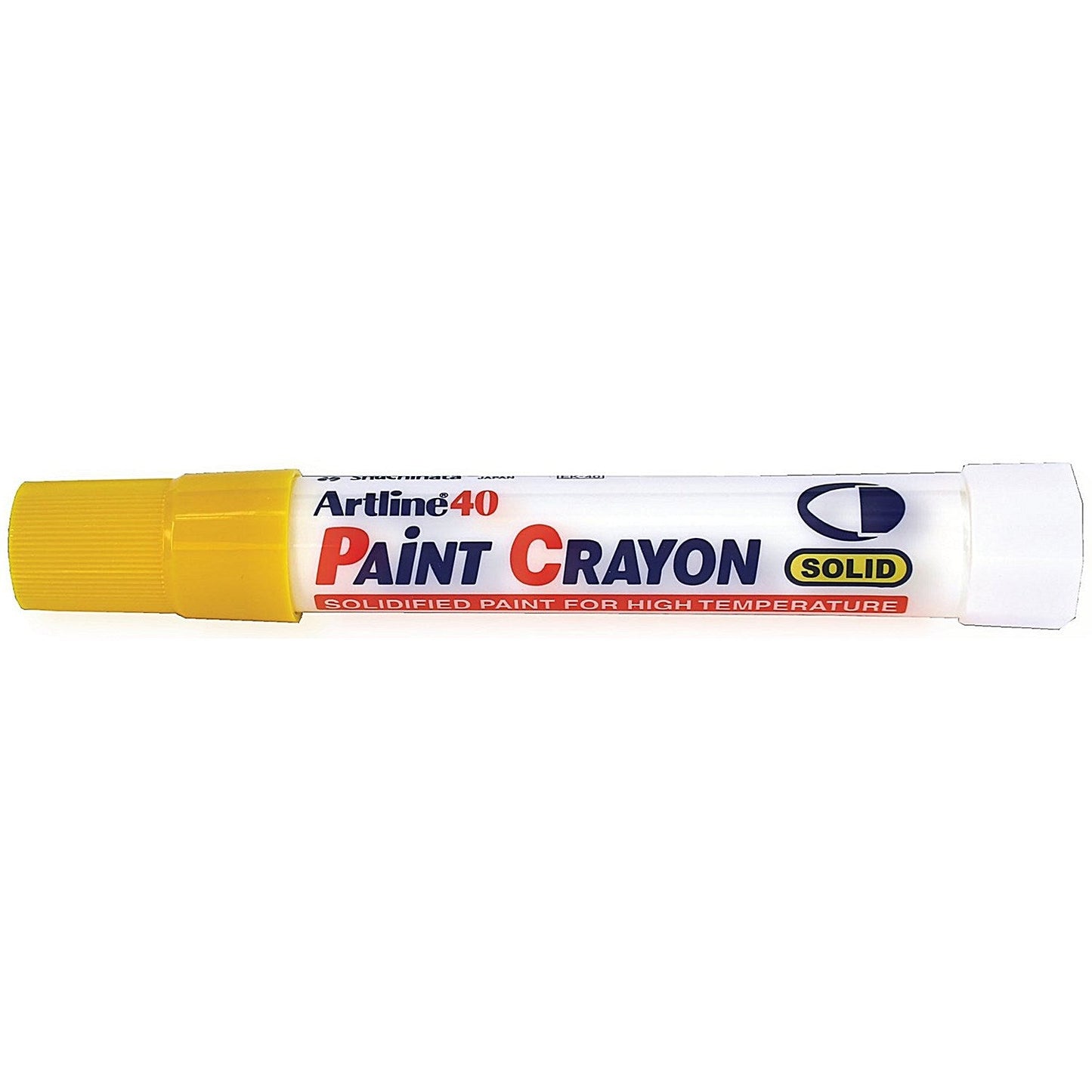 Artline 40 Paint Crayon Permanent Marker Yellow (Pack of 12)