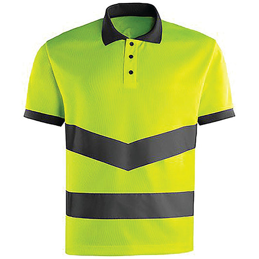 Arco Hi-Vis Polo Shirt, Yellow, Medium