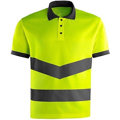 Arco Hi-Vis Polo Shirt, Yellow, XL