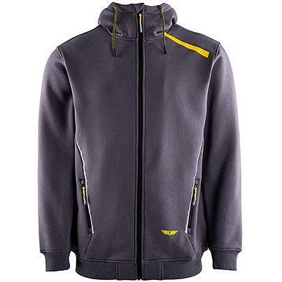 Trojan Men's Hoodie, Grey, XL