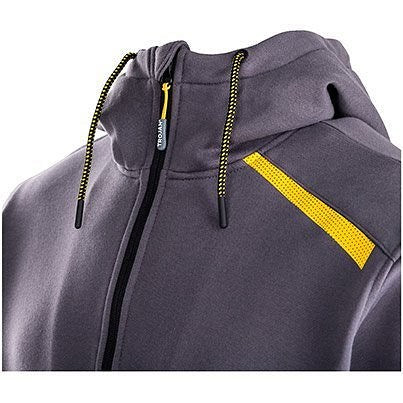 Trojan Men's Hoodie, Grey, XL Easy2Order : ARC11683