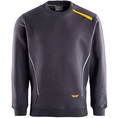 Trojan Men's Sweatshirt, Grey, 2XL