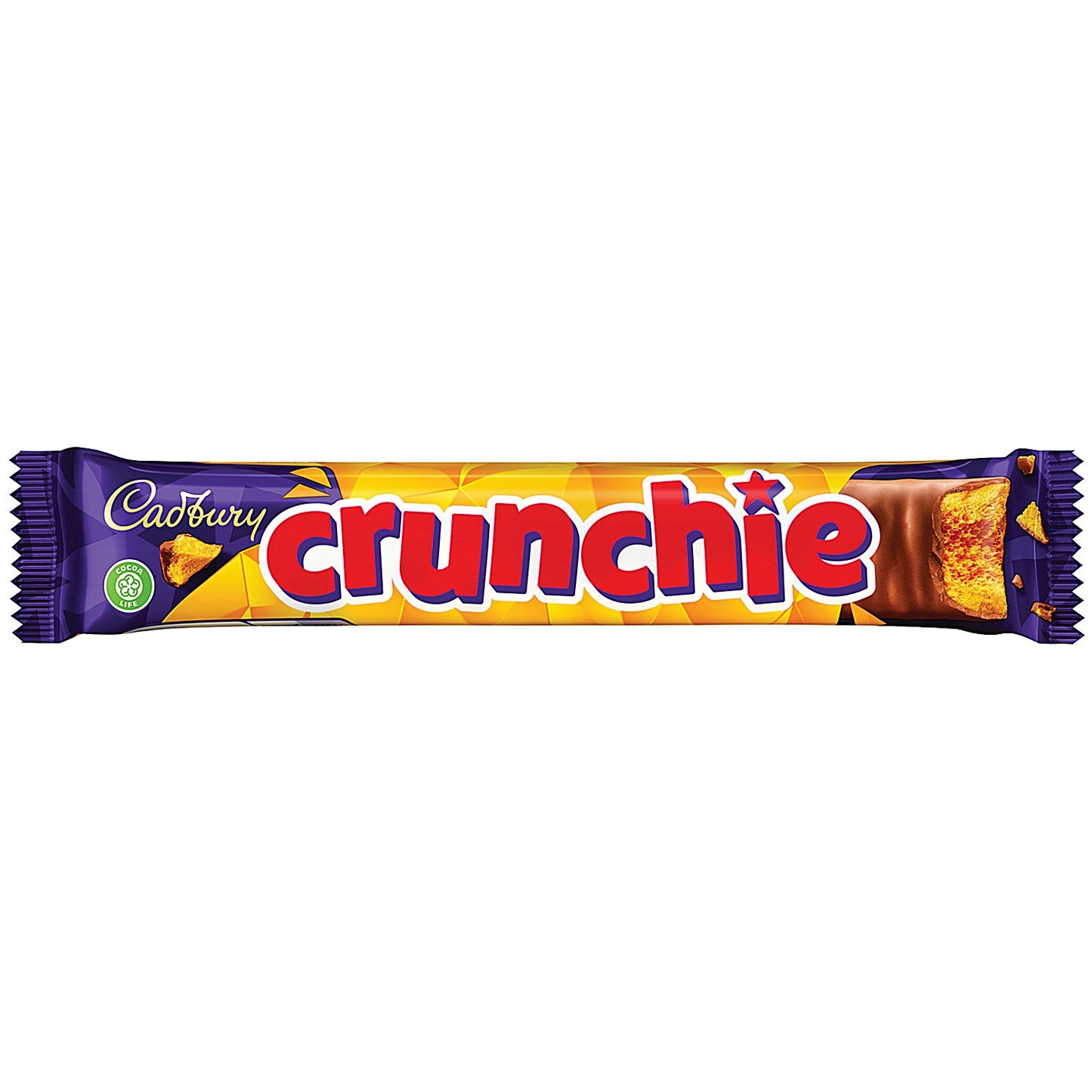 Cadbury Crunchie Chocolate Bar, 40g, Pack of 48