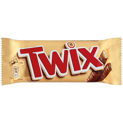 Twix Chocolate Bar, Pack of 32