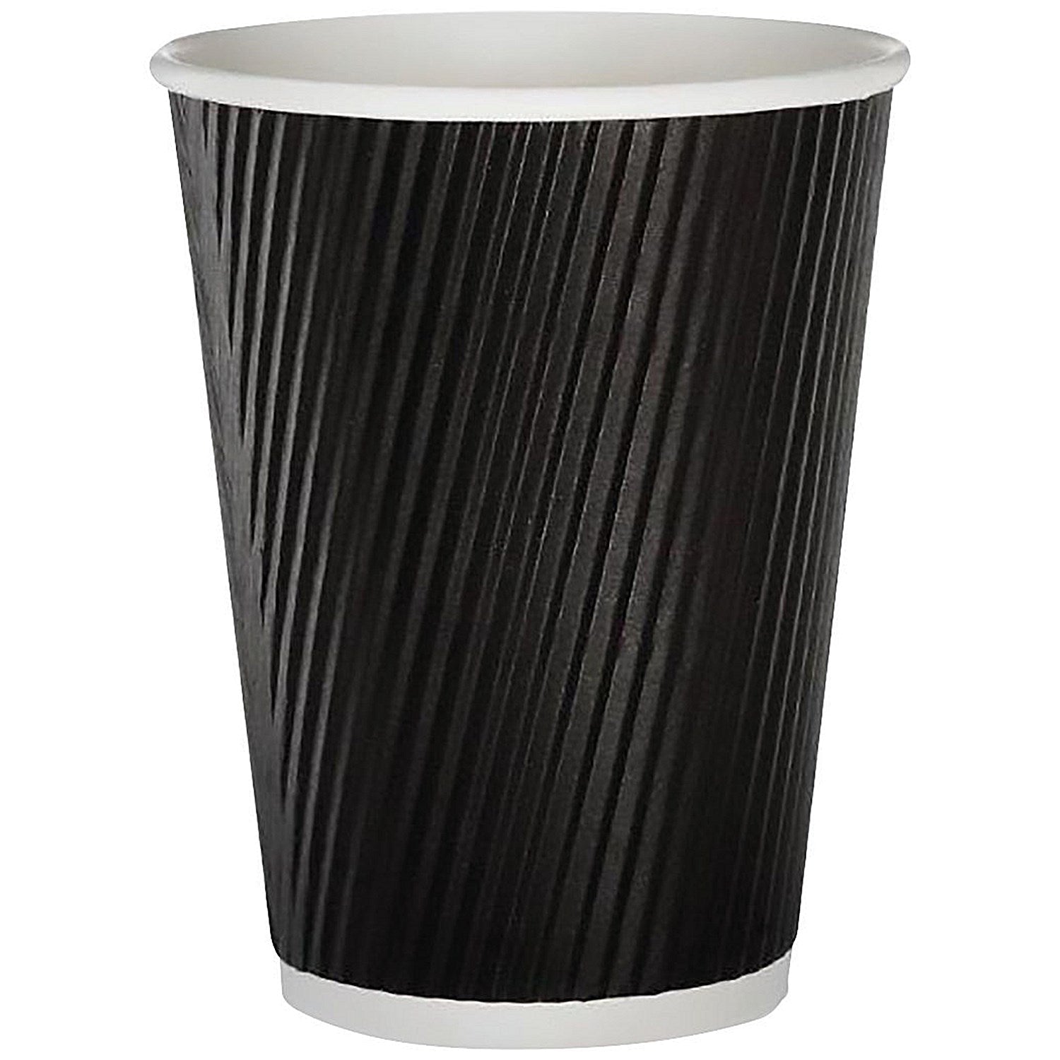 350ml Black Ripple Cup, Pack of 500 Easy2Order : AS30034