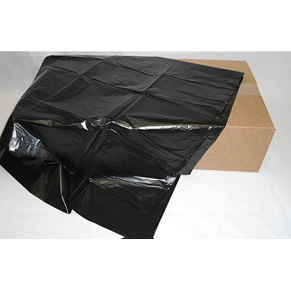 Everyday Medium Duty Refuse Sack, 90 Litre, Black, Pack of 200