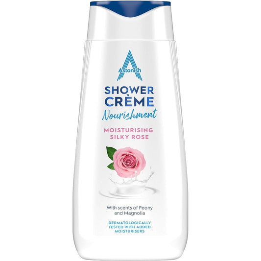 Astonish Shower Creme, Rose, 400ml, Pack of 12 Easy2Order : AST13482
