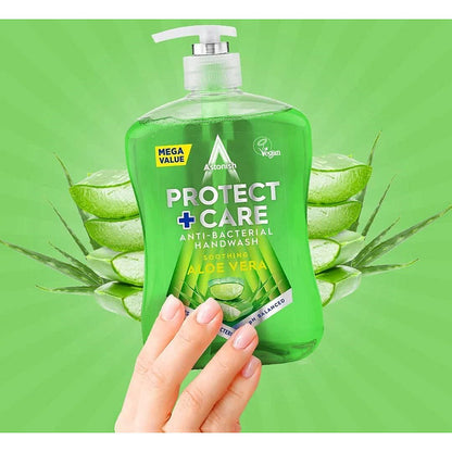 Astonish Aloe Vera Antibacterial Hand Wash, 600ml, Pack of 12
