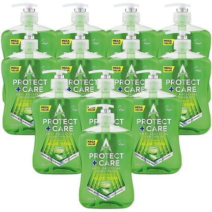 Astonish Aloe Vera Antibacterial Hand Wash, 600ml, Pack of 12