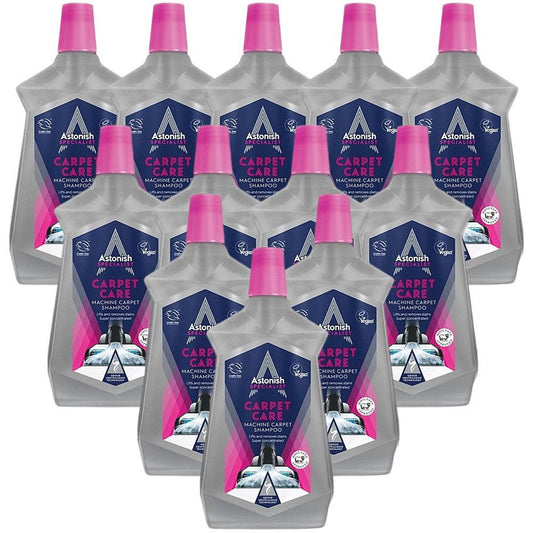Astonish Specialist Carpet Care Machine Carpet Shampoo 1 Litre (Pack of 12)