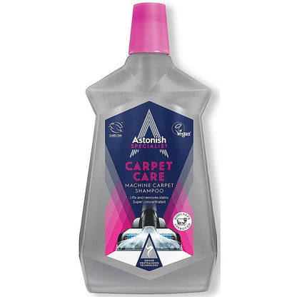 Astonish Specialist Carpet Care Machine Carpet Shampoo 1 Litre (Pack of 12) Easy2Order : AST21202
