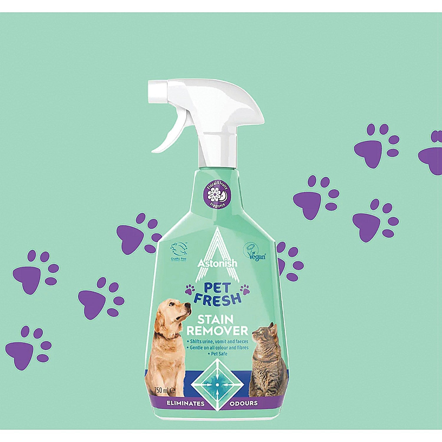 Astonish Pet Fresh Stain Remover 750ml (Pack of 12) Easy2Order : AST21355