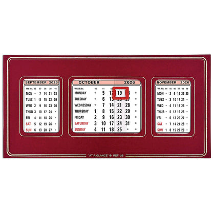 At-A-Glance 2026 Refillable Calendar, 130x250mm