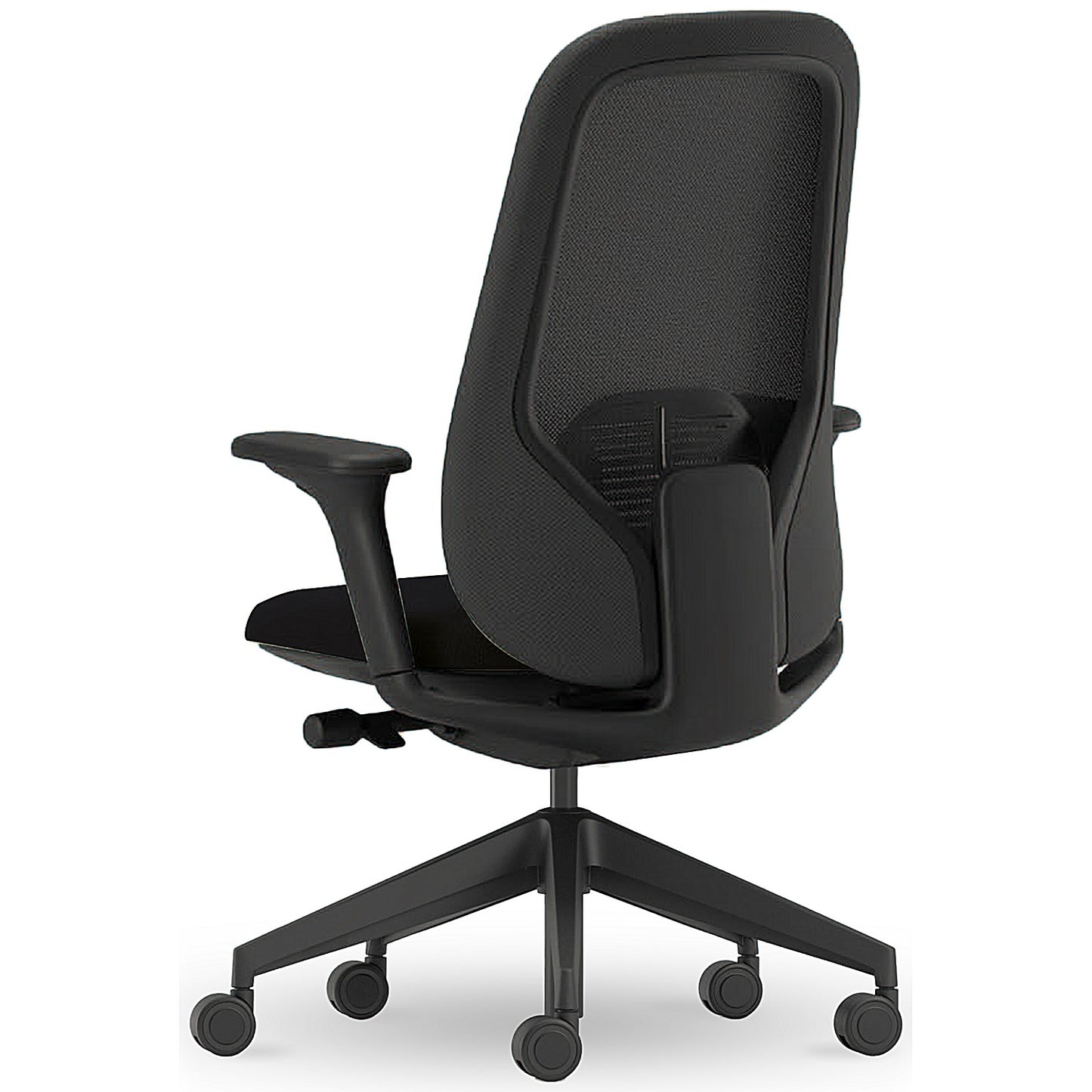 Atelier B22 Mesh Task Chair, Height Adjustable Arms, Black