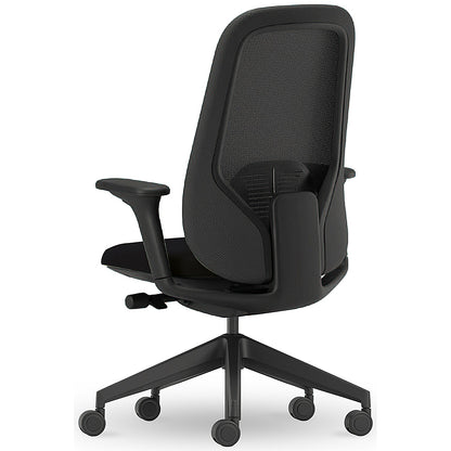Atelier B22 Mesh Task Chair, Height Adjustable Arms, Black