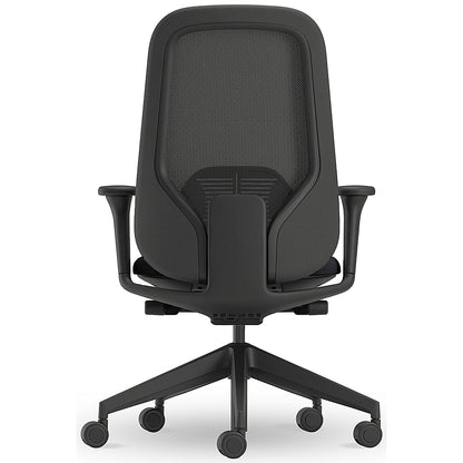 Atelier B22 Mesh Task Chair, Height Adjustable Arms, Black