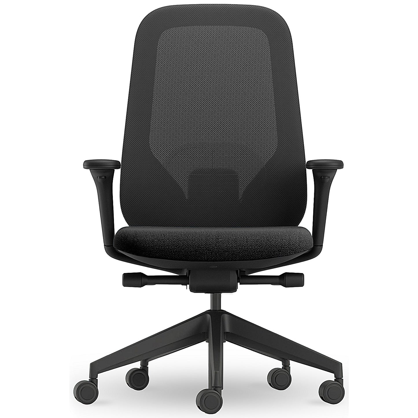 Atelier B22 Mesh Task Chair, Height Adjustable Arms, Black