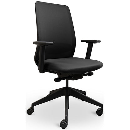 Atelier N12 Mesh Task Chair, Height Adjustable Arms, Black