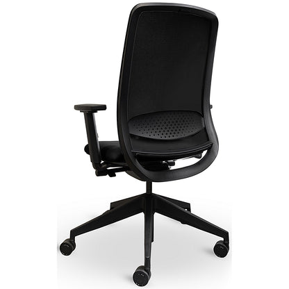 Atelier N12 Mesh Task Chair, Height Adjustable Arms, Black