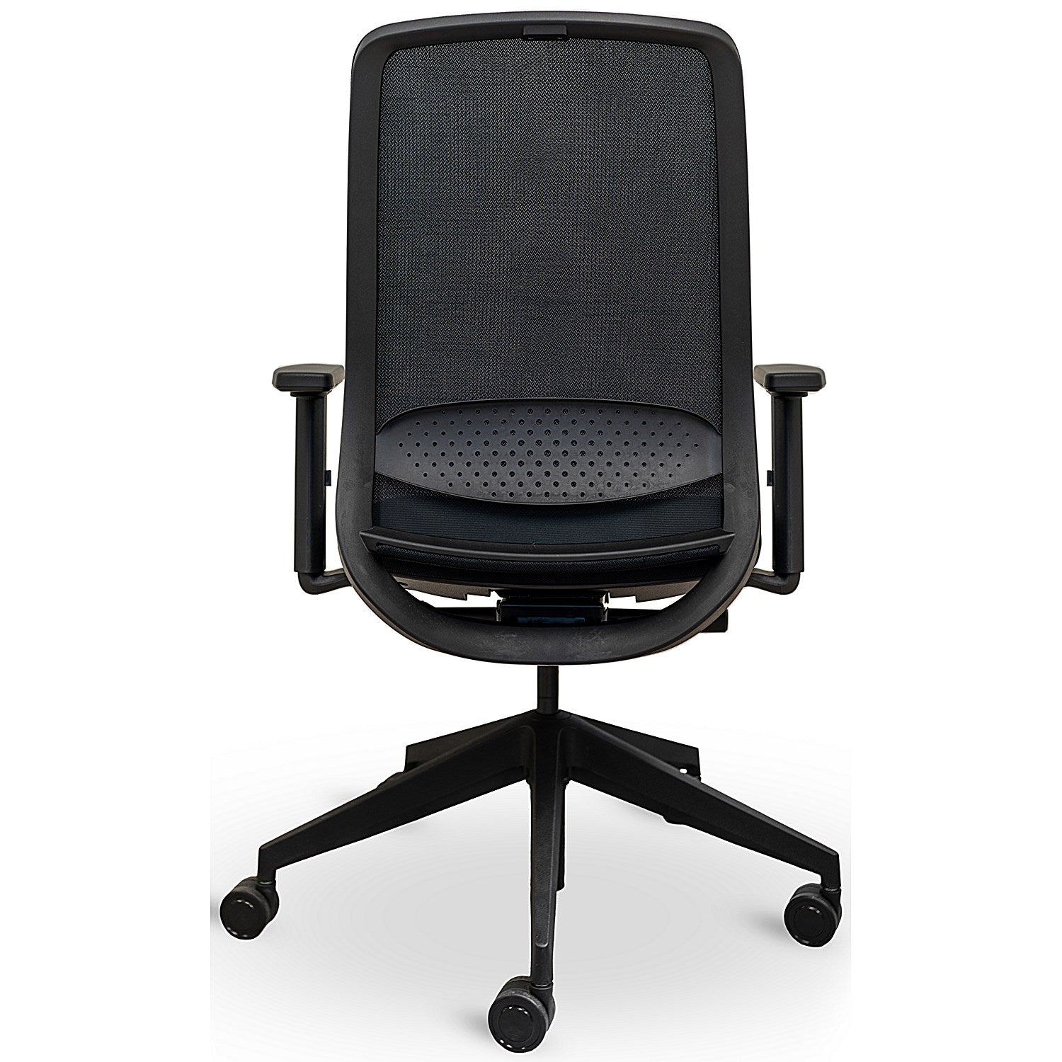 Atelier N12 Mesh Task Chair, Height Adjustable Arms, Black