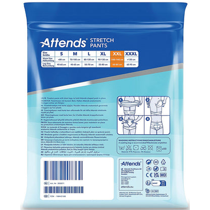Attends Stretch Boxer Pants XXL x10 Pack of 15 Easy2Order : ATN20307