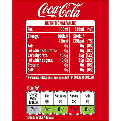 Coca-Cola, 24x330ml Cans
