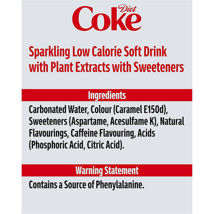 Diet Coke, 24x330ml Cans