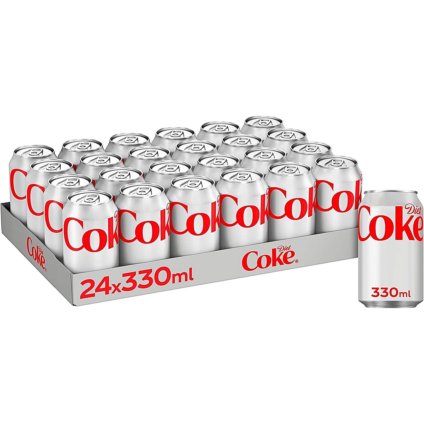 Diet Coke, 24x330ml Cans