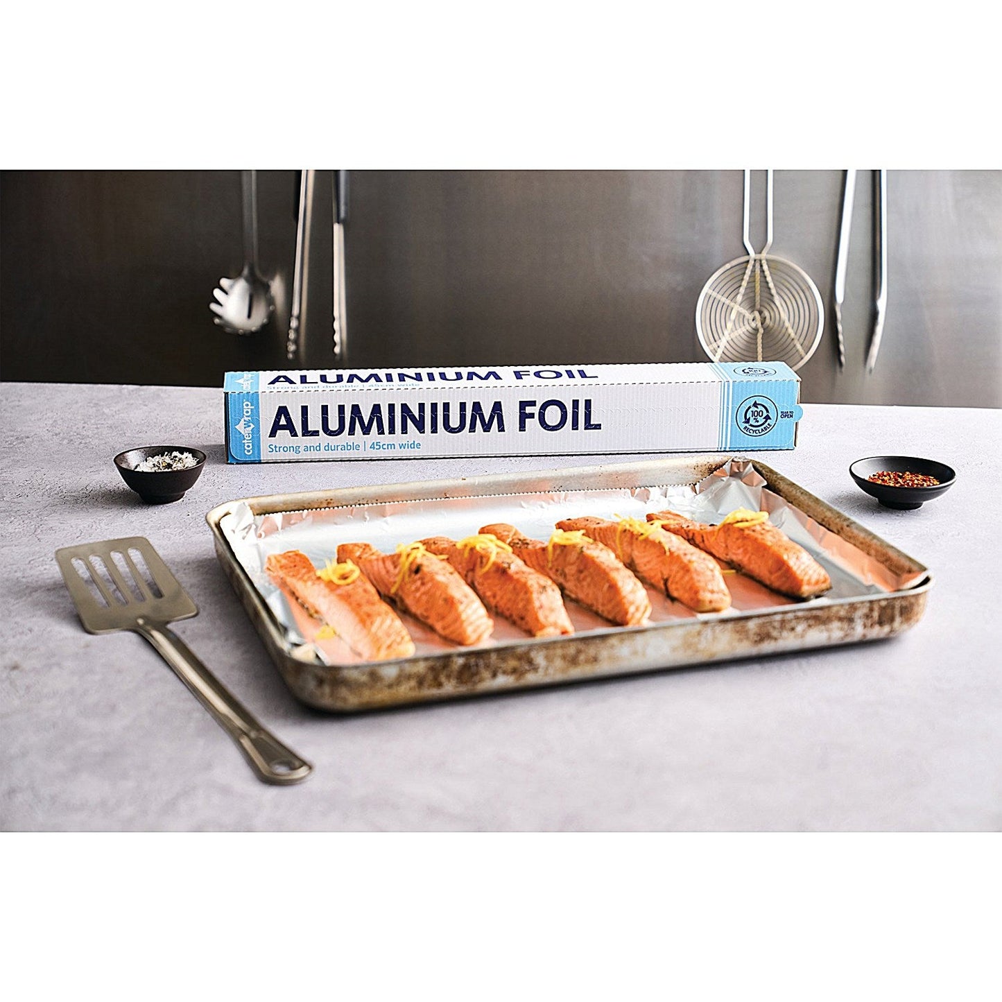 Caterwrap Catering Foil in Cutter Box, 45cm x 75m