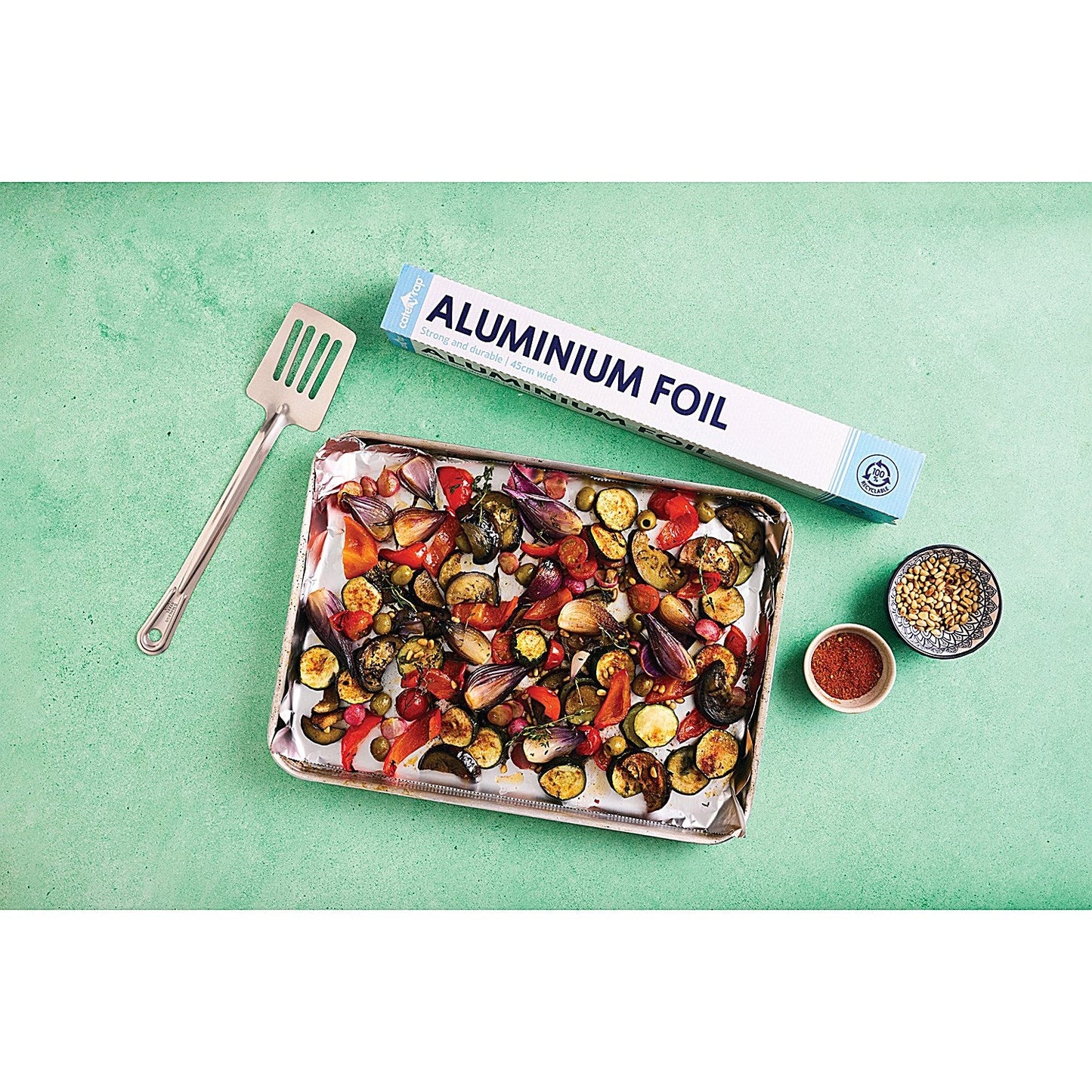 Caterwrap Catering Foil in Cutter Box, 45cm x 75m Easy2Order : AU23056