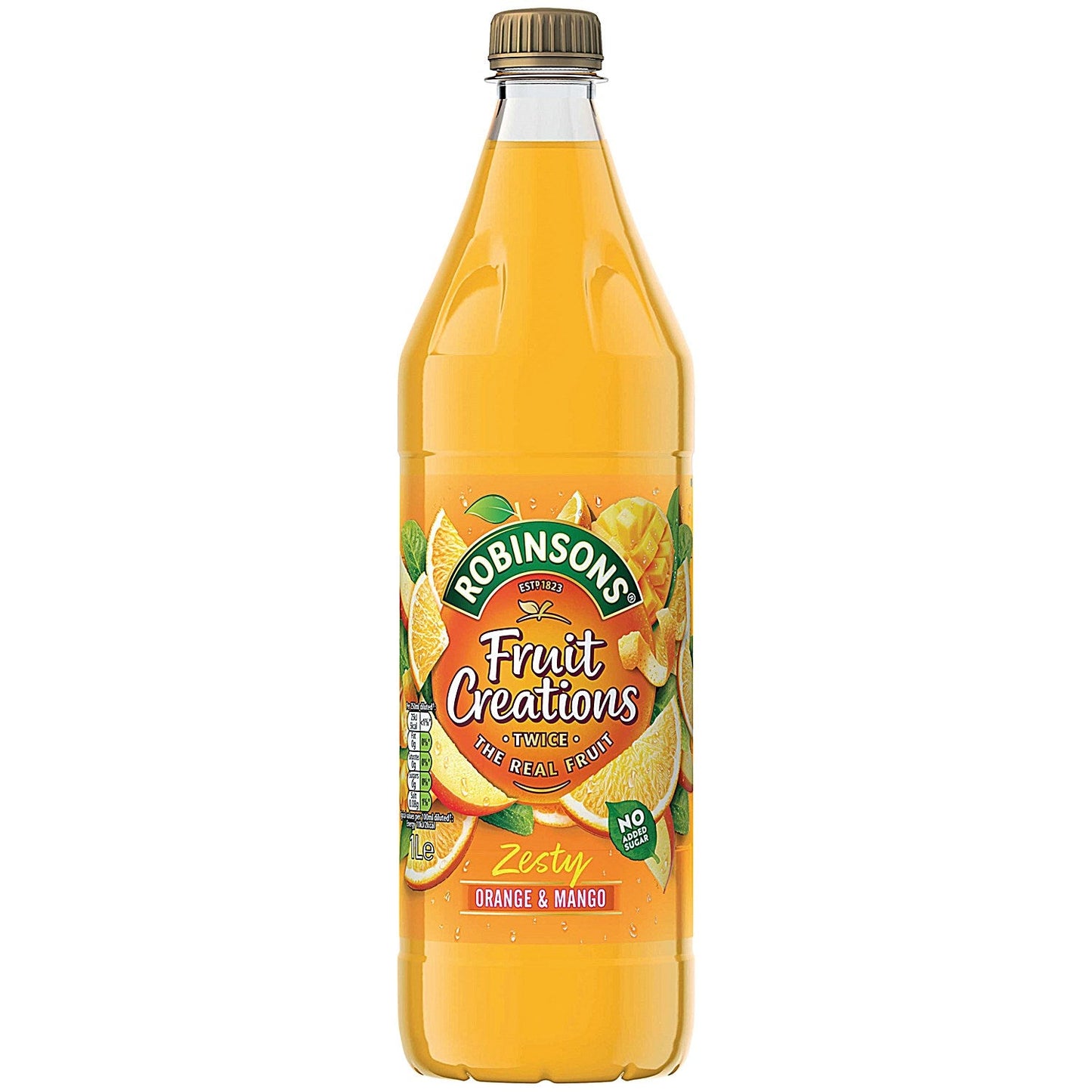 Robinsons Fruit Creations Orange & Mango Squash, 1 Litre