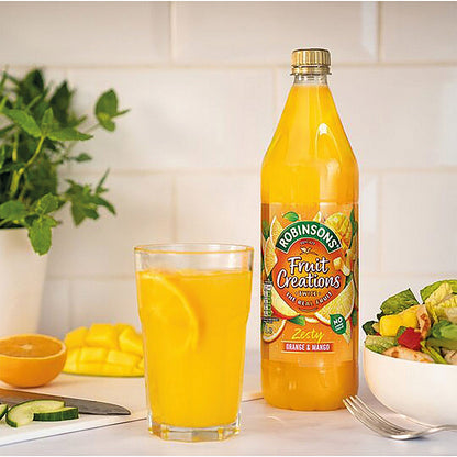 Robinsons Fruit Creations Orange & Mango Squash, 1 Litre